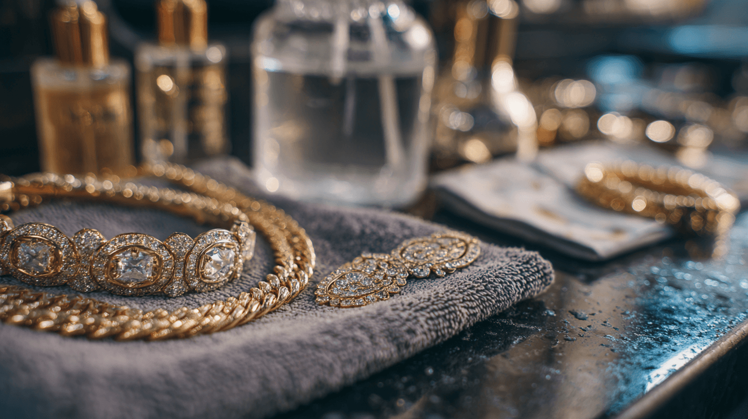 Goldschmuck pflegen: So bleibt er lange schön