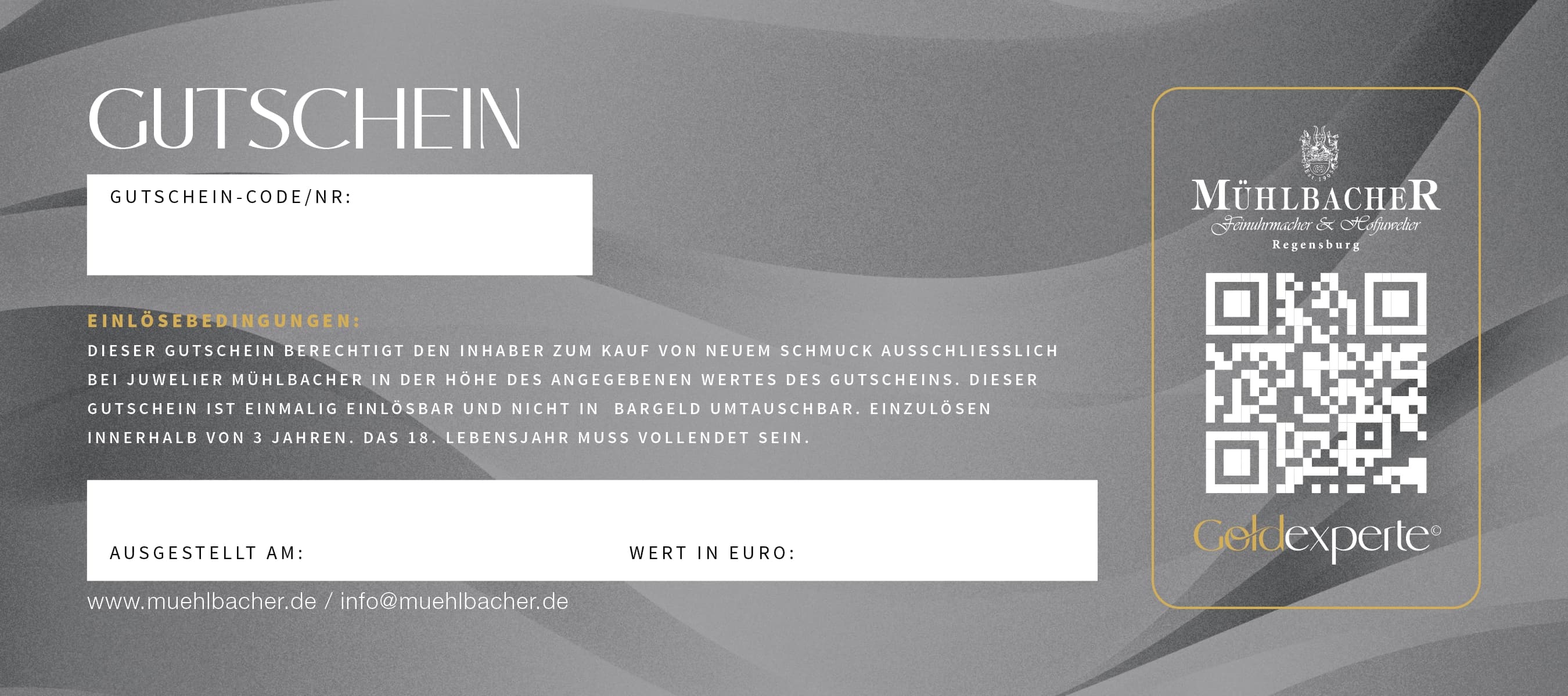 Goldexperte Gutschein Rückseite