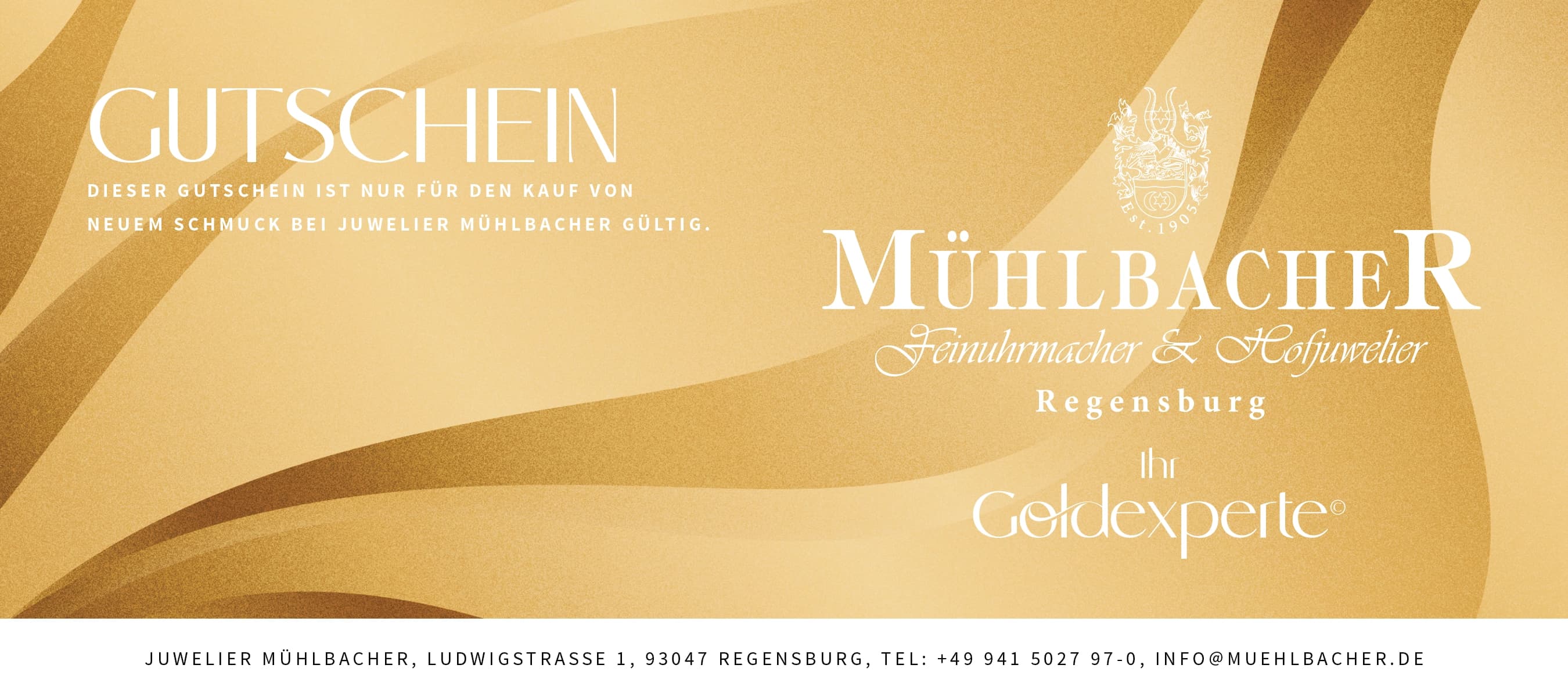 Goldexperte Gutschein Vorderseite