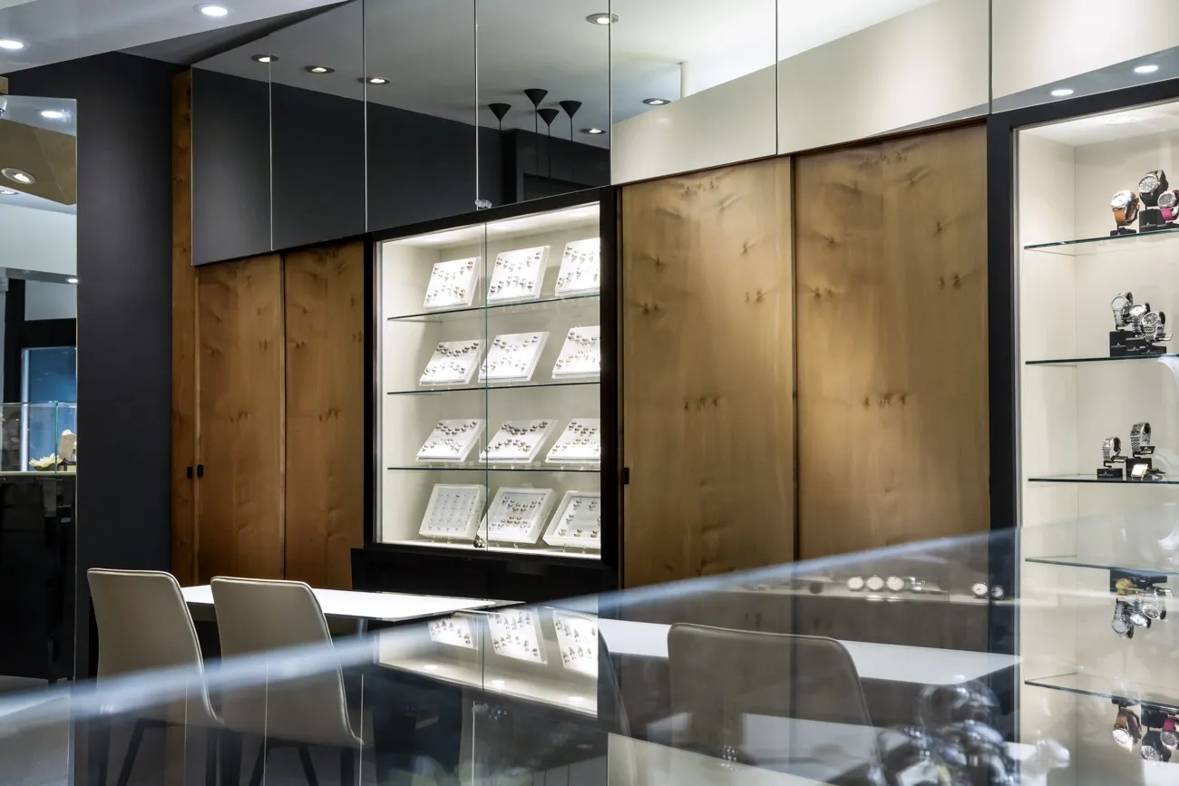 Juwelier Haussmann Geschäft Innen